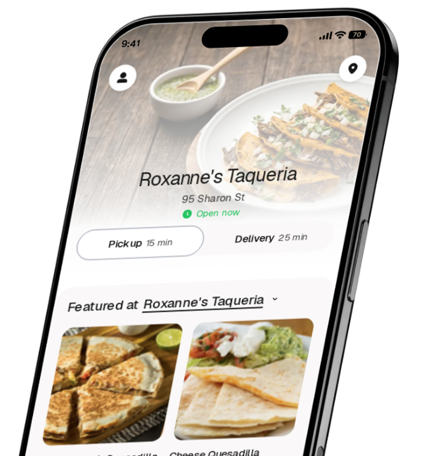 Roxanne's Taqueria app preview