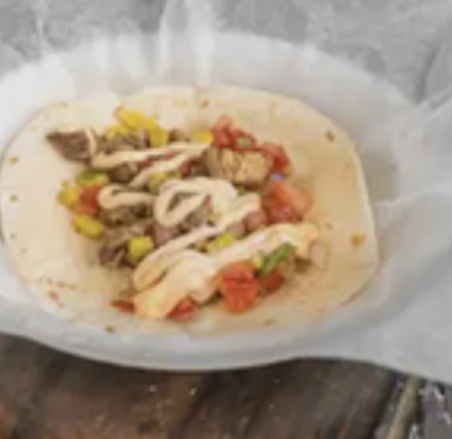 1 Adobo Chicken Taco.