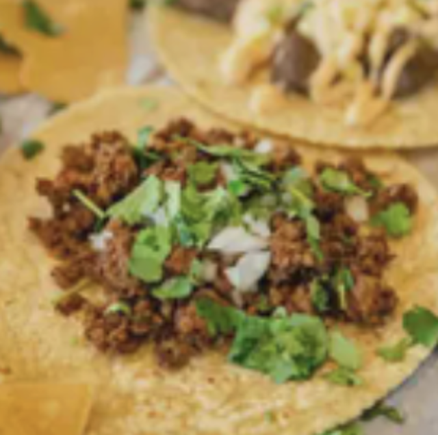 1 Chorizo Sausage Taco.