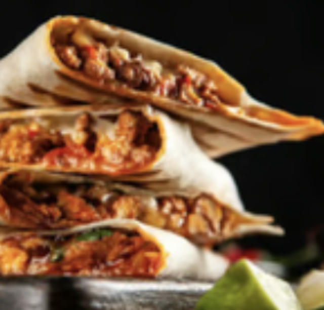 Meatless Chorizo Quesadilla.