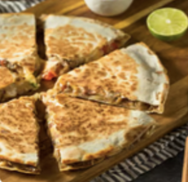Kid's Carnitas Quesadilla.