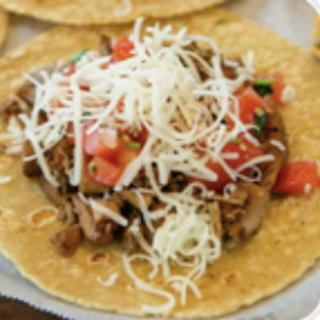 3 Adobo Chicken Tacos