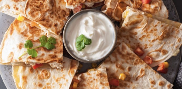 Bacon Quesadilla.