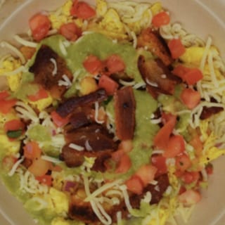 Bacon Chorizo Egg Bowl