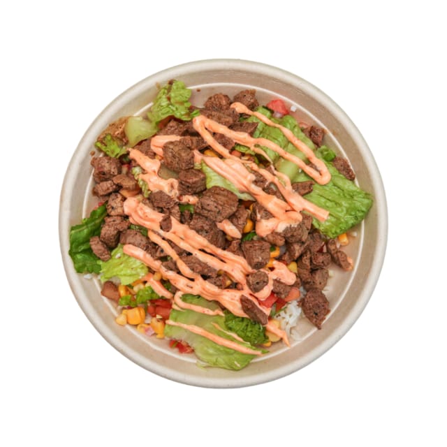 Carne Asada Steak Bowl.