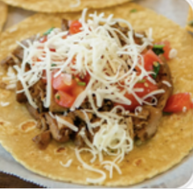 Kid's Chicken Tacos.