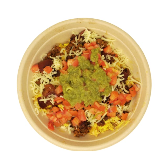 Bacon Eggs Steak Bowl.