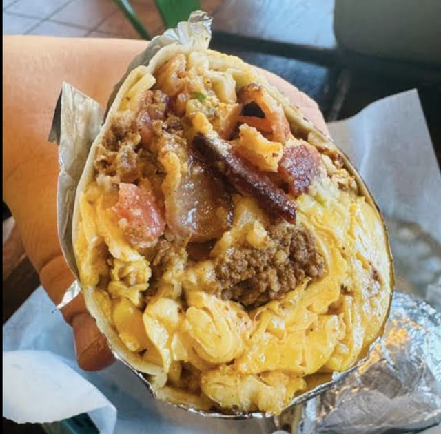 Bacon Egg & Cheese Burrito.