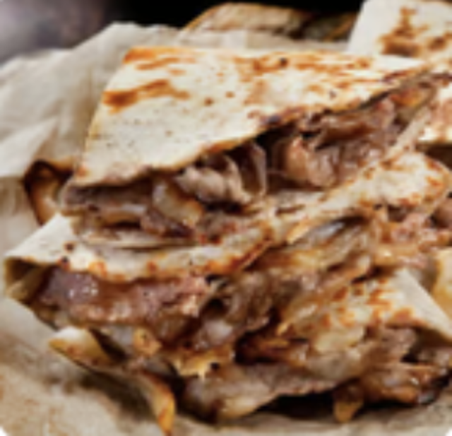 Kid's Steak Quesadilla.