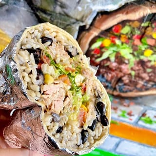 Meatless Chorizo Burrito