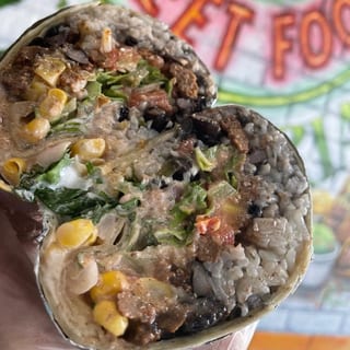 Chorizo Sausage Burrito