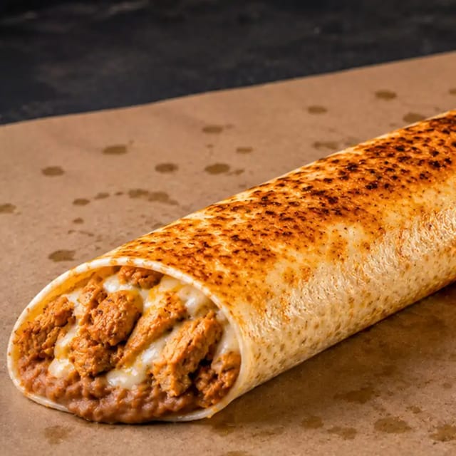Sknny's Chicken Burrito.