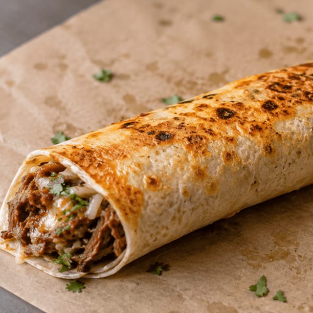 Sknny's Birria Burrito.
