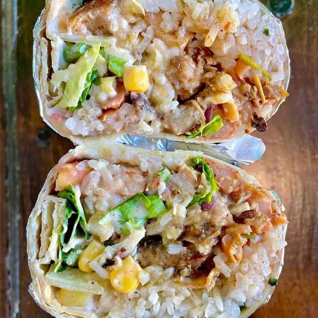 Carnitas Pork Burrito.