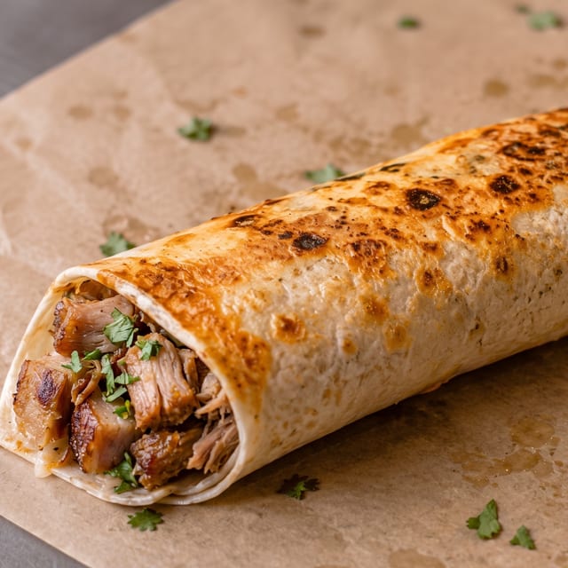 Sknny's Carnitas Burrito.