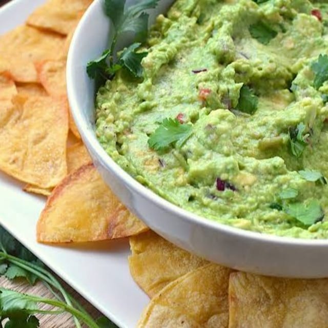 Large Chips & Large Guac.