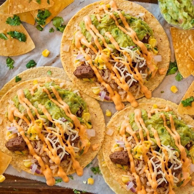 3 Carnitas Pork Tacos.