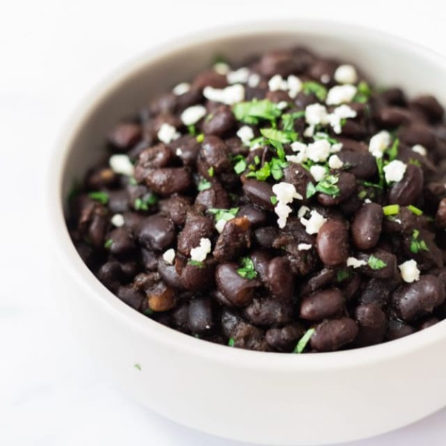 Side Black Beans.