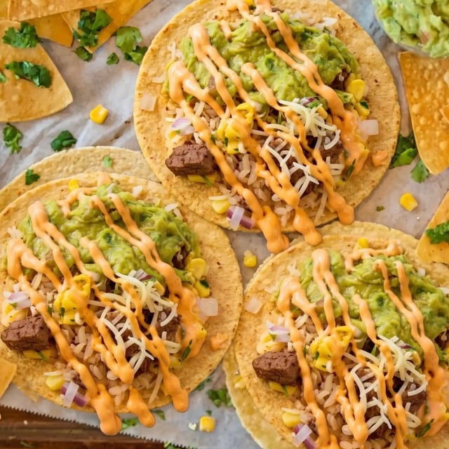 Kid's Carnitas Tacos.