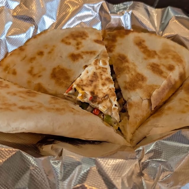 Kid's Carnitas Quesadilla.